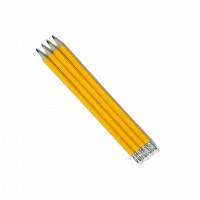 Standard No.2 Yellow Pencil Black lead loose package